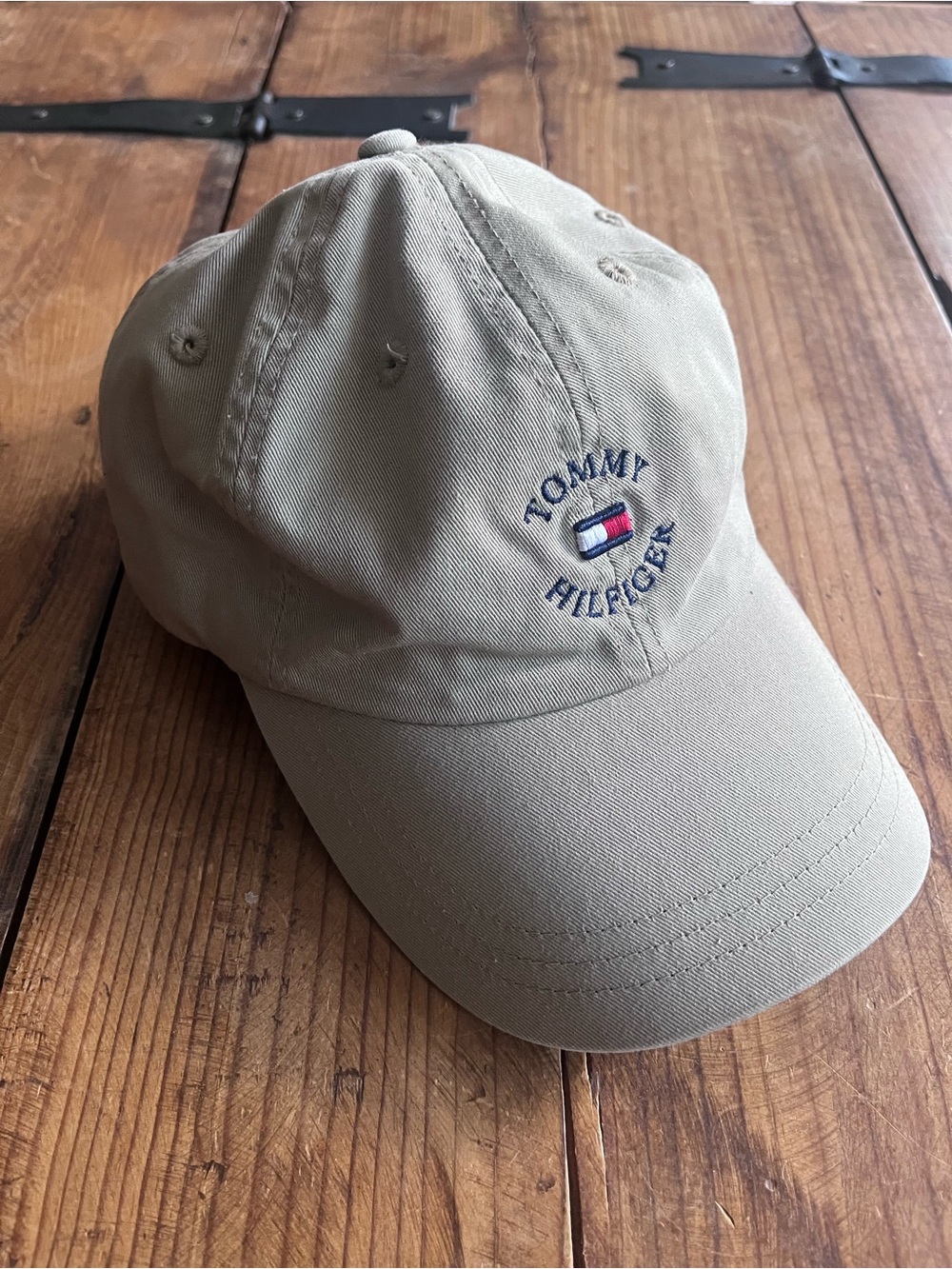 Tommy Hilfiger Khaki Logo Baseball Cap